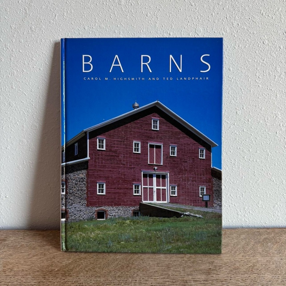 Barns Coffee Table Hardcover Book
